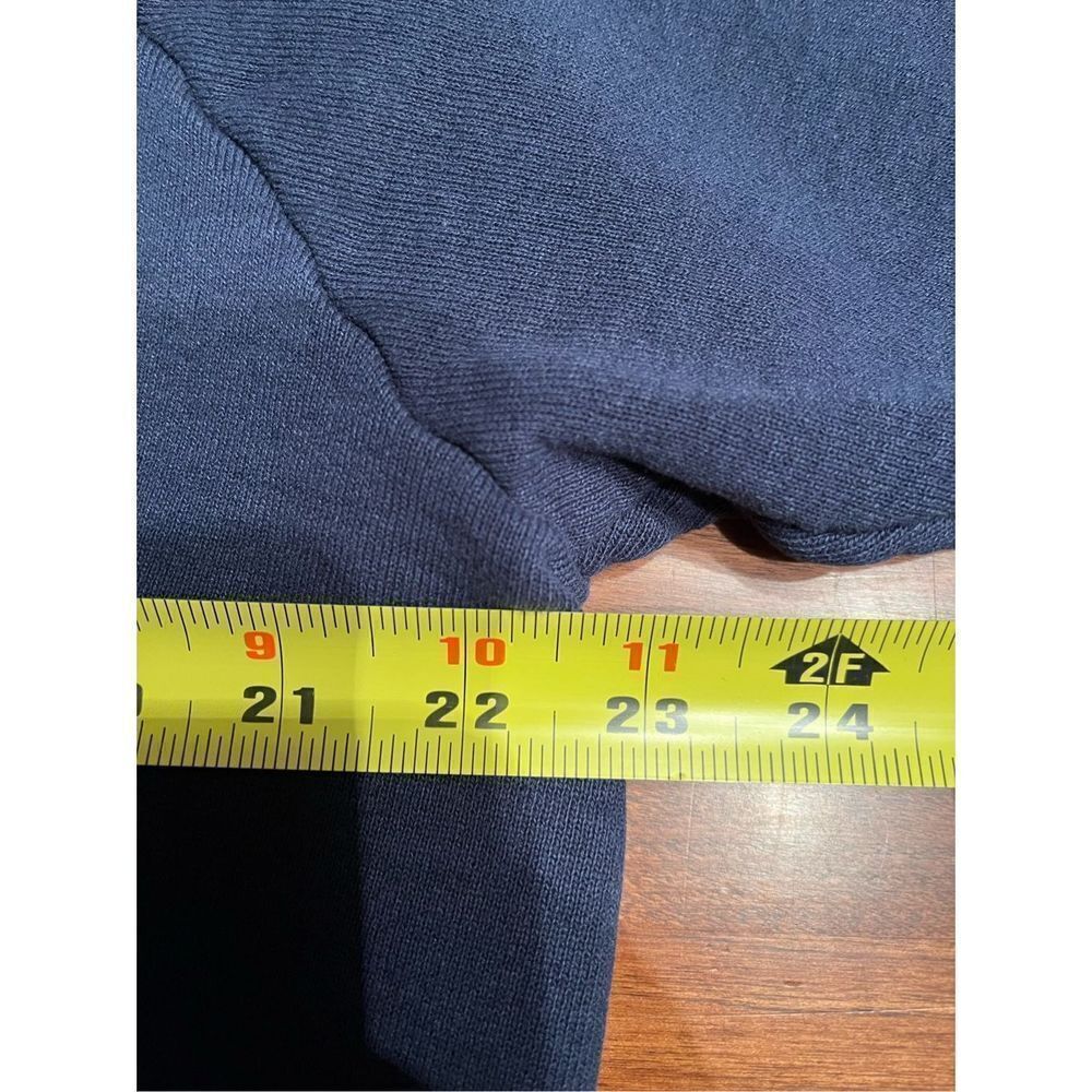 Vintage 90's Taz Tazmanian Devil Looney Tunes Navy Large Crewneck Sweatshirt - Picture 5 of 6